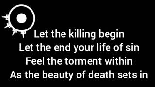 Arch Enemy – Let the Killing Begin (1998) || LYRIC VIDEO