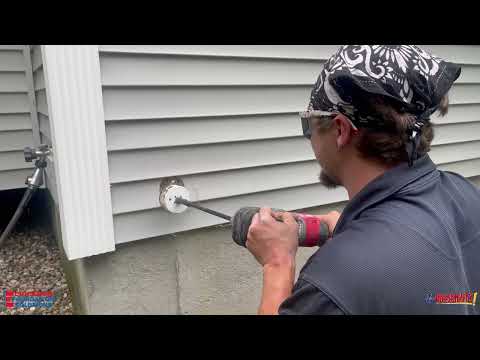 Radon Mitigation System Installation