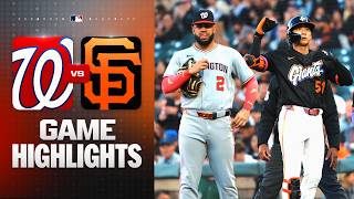 Nationals vs. Giants Game Highlights (6/9/26) | MLB Highlights