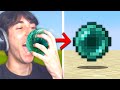 Minecraft But Anything You Eat, You Get...