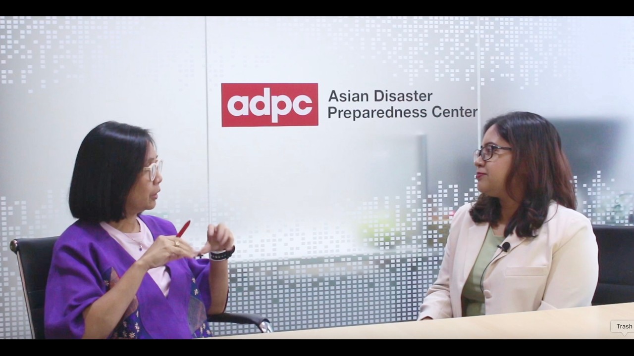 Ms. Ronilda Co and Ms. Momota Hena share insights on inclusive approaches in DRR