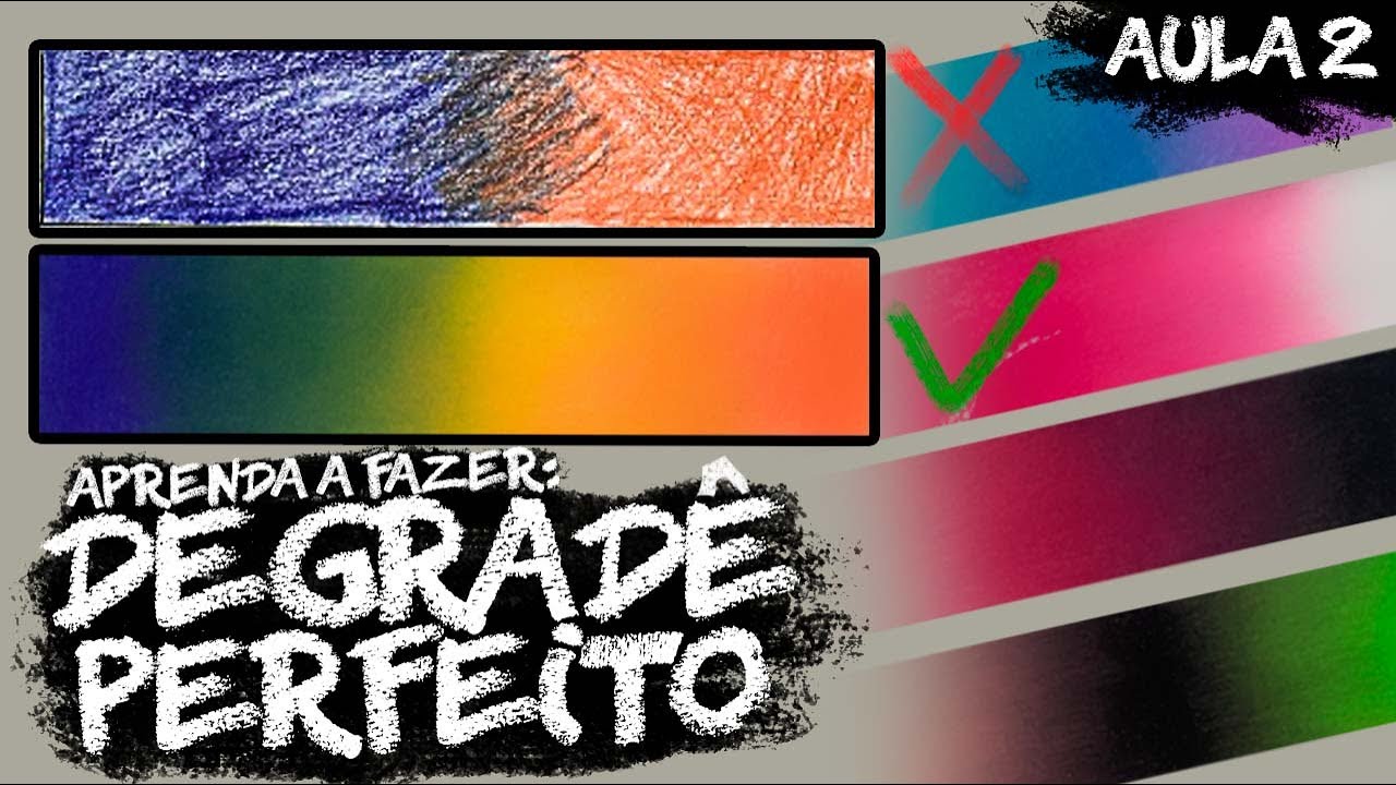 Como MISTURAR as CORES com LÁPIS DE COR - Tutorial