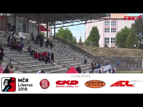 MČR v požárním sportu - Liberec - 100m muži, štafety - 25.8.2018