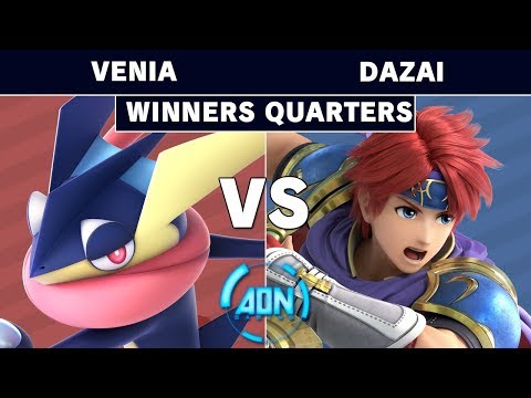 AON Ultimate 47 - DA | Venia (Greninja) Vs Dazai (Roy) Winners Quarterfinals - Smash Ultimate