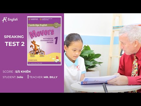A1 MOVERS Speaking test –  JOLIE | SPEAKING TEST 2