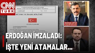 SON DAKİKA🚨Kabine'de Değişim Resmi Gazete'de: İçişleri Bakanı ve Adale