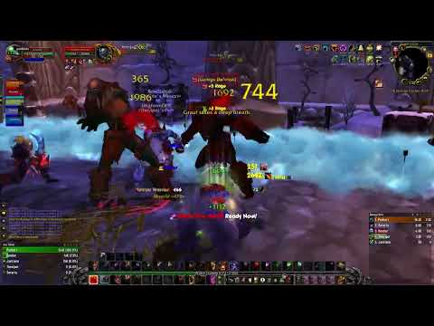 WoW WOTLK Classic: Heroic Utgarde Pinnacle - Bear Tank