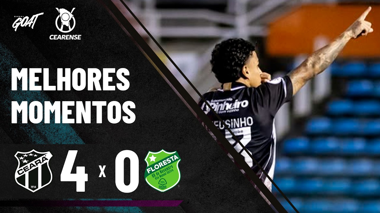 Ceará vs Floresta Highlights