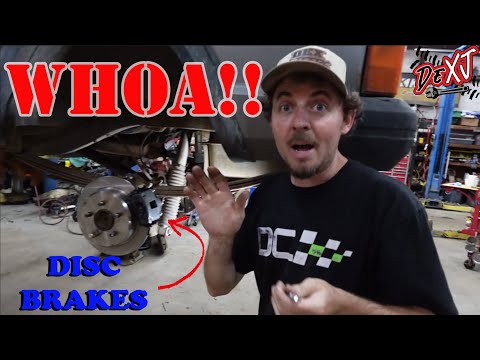Upgrade Your Jeep Cherokee: Installing Rear Disc Brakes Tutorial For Maximum Stopping Power!