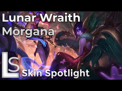 Lunar Wraith Morgana - Skin Spotlight - Lunar Revel - League of Legends - Patch 10.22.1