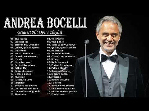 Andrea Bocelli Greatest Hits 💥 The Best Of Andrea Bocelli 2024 💥