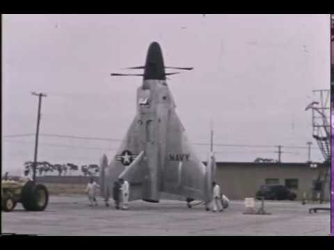 VT 842 Convair XFY-1 Pogo Test Flights Skeets Coleman