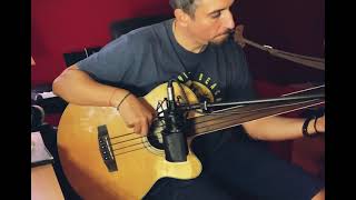 Video thumbnail for Cort Acoustic SJB6FX Fretless Bass by Marco Galiero
