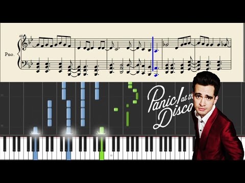 Panic! At The Disco - The Good The Bad And The Dirty - Piano Tutorial + Sheets