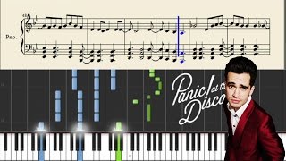 Panic! At The Disco - The Good The Bad And The Dirty - Piano Tutorial + Sheets