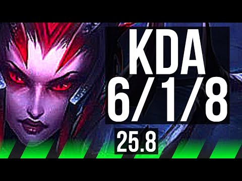 ELISE vs XIN ZHAO (JGL) | 6/1/8 | KR Diamond | 25.8