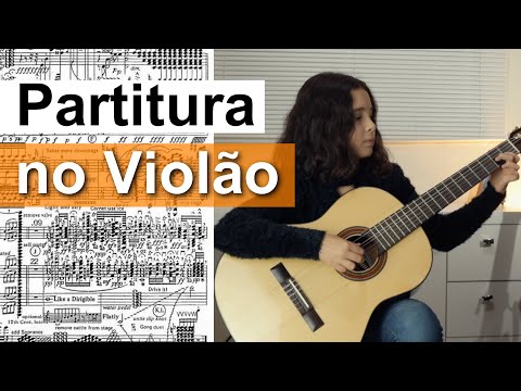 How to play sheet music on the guitar - Lesson 01