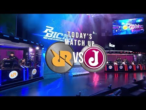 PBIC 2018 Day1 R5-1 RRQ Endeavour VS Juventus (Group A)