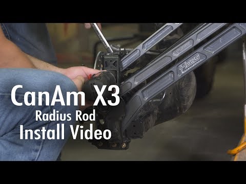 CanAm X3 Radius Rods [INSTALL]: