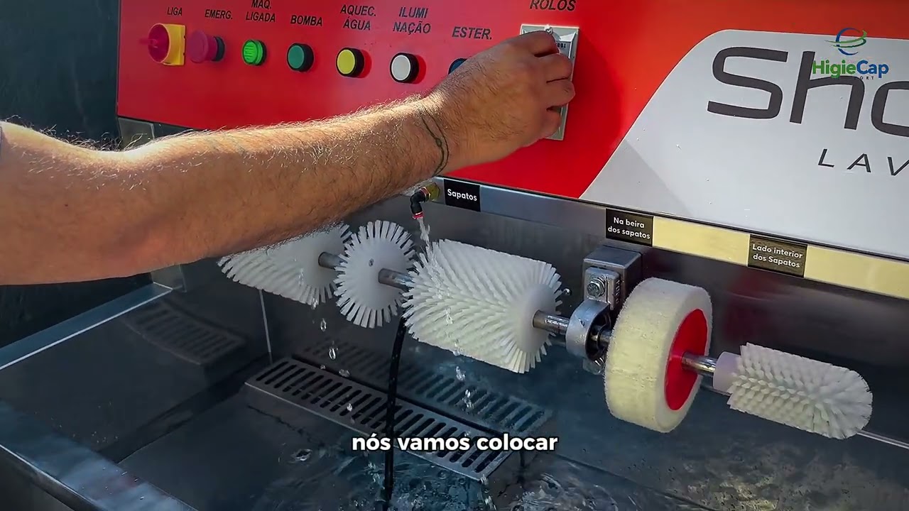 HC01 Máquina de Lavar Calçados em detalhes
