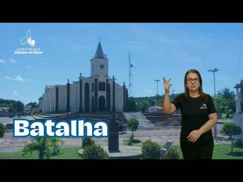 Batalha - Super Trunfo Cidades do Piauí (LIBRAS)