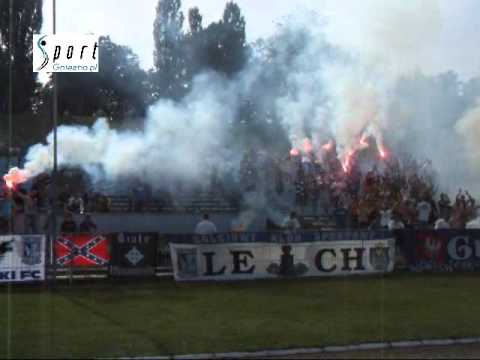 Kibice podczas meczu Wiara Lecha vs KS Gniezno