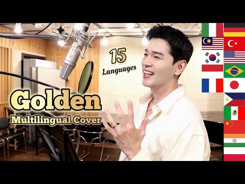 "Golden" Multilingual Cover in 15 Different Languages (HUNTR/X - KPop Demon Hunters)