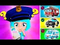 Baby PoliceGirl And Policeman Song ‍ ️ Kids Songs And Nursery Rhymes Lights Kids 3D