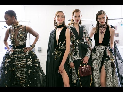 ELIE SAAB Haute Couture Autumn Winter 2016-17 | Backstage
