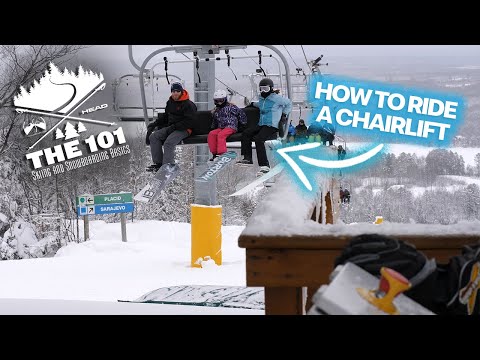 The 101: How to Ride a Chairlift for the First Time!