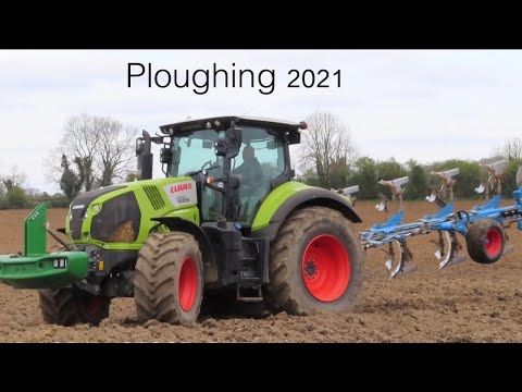 Ploughing 2021 ~ Claas Axion 800