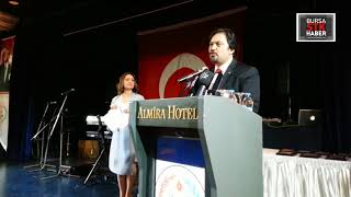 Bursa Barosu 5 Nisan Avukatlar Günü Kokteyli  Av. Gürkan ALTUN'un Açılış Konuşma