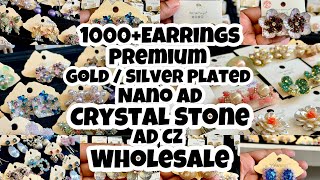 High Quality AntiTarnish Jewellery Wholesale In India| WaterProof, Stainless Steel Earrings Supplier