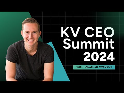 Jonathan Swanson at the KV CEO Summit 2024 - YouTube