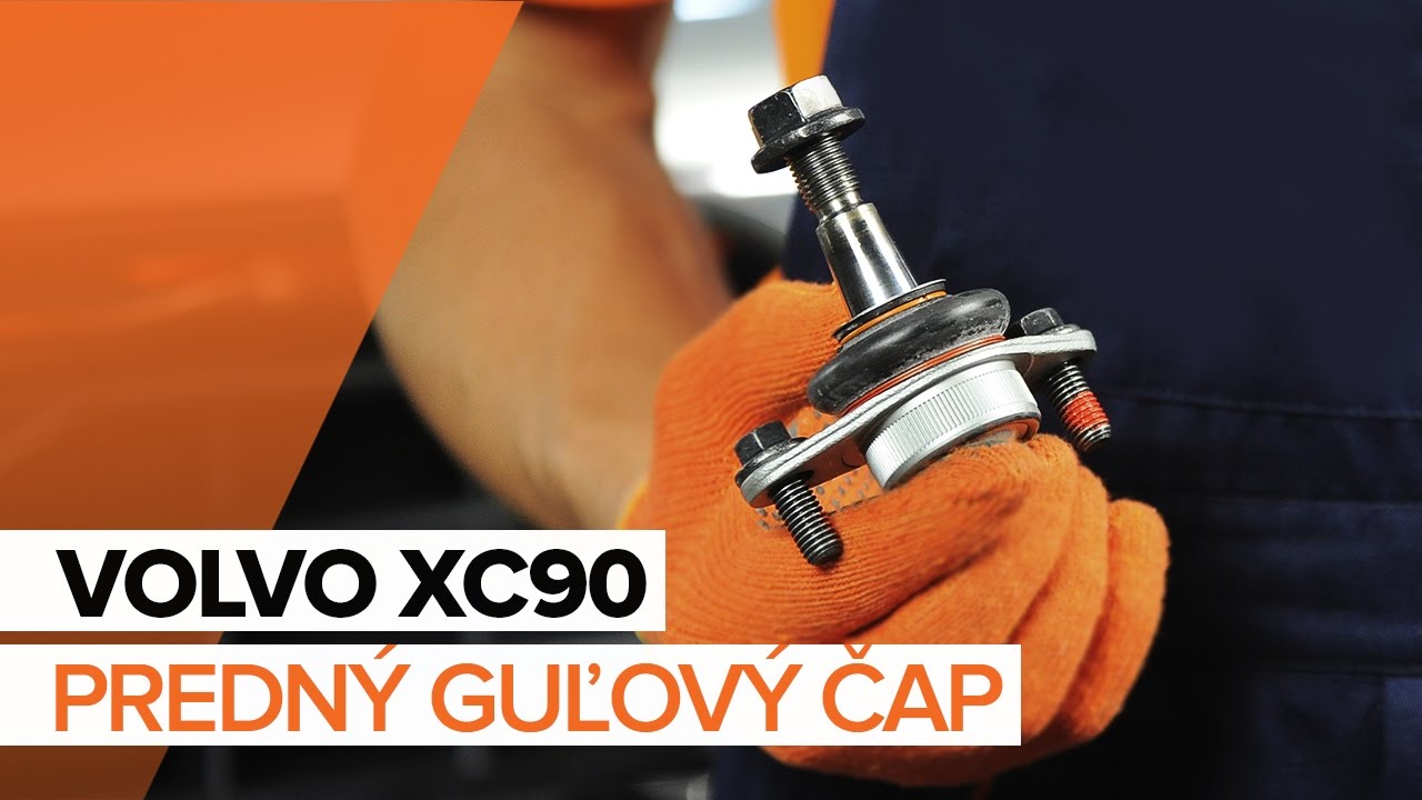 Ako vymeniť predné guľový čap ramena na Volvo XC90 1 – návod na výmenu