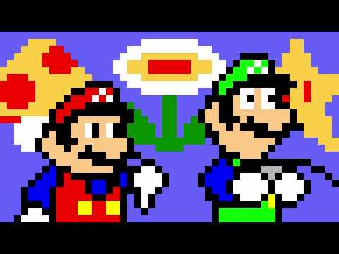 Luigi, go to the bathroom! PixelArt Animation