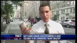Ronn Torossian on Fox5 News About Campbell Soup Reputation After Heart Association Lawsuit