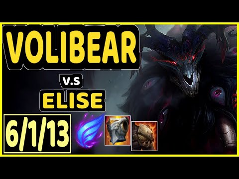 CROCO (VOLIBEAR) vs ELISE - 6/1/13 KDA JUNGLE CHALLENGER GAMEPLAY - KR