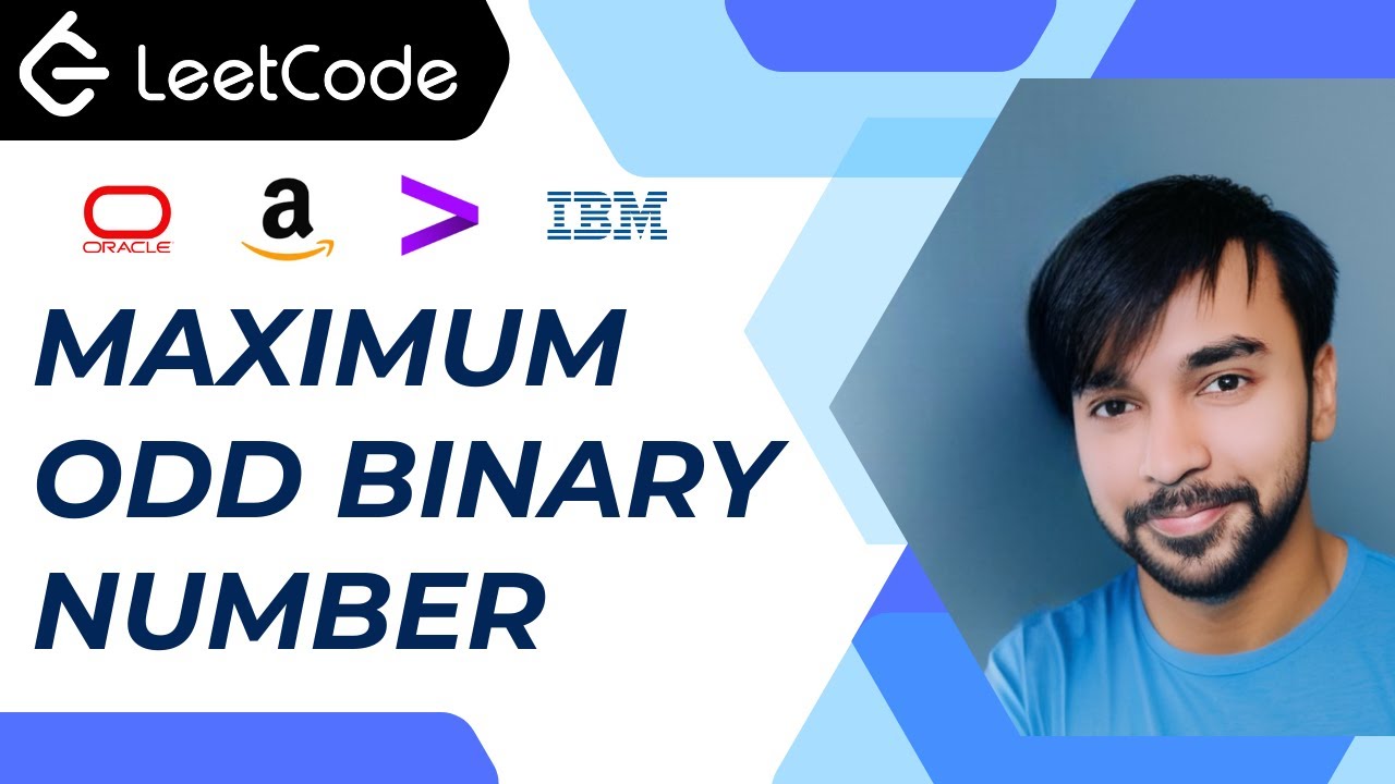 Maximum Odd Binary Number (LeetCode 2864) | Easy solution using Binary Number System