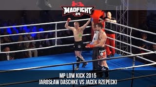 preview picture of video 'Jarosław Daschke vs Jacek Rzepecki - MP Low Kick Kobyłka / Wołomin 2015'