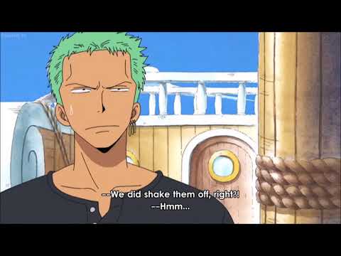 Nico Robin asks Luffy to join the Crew