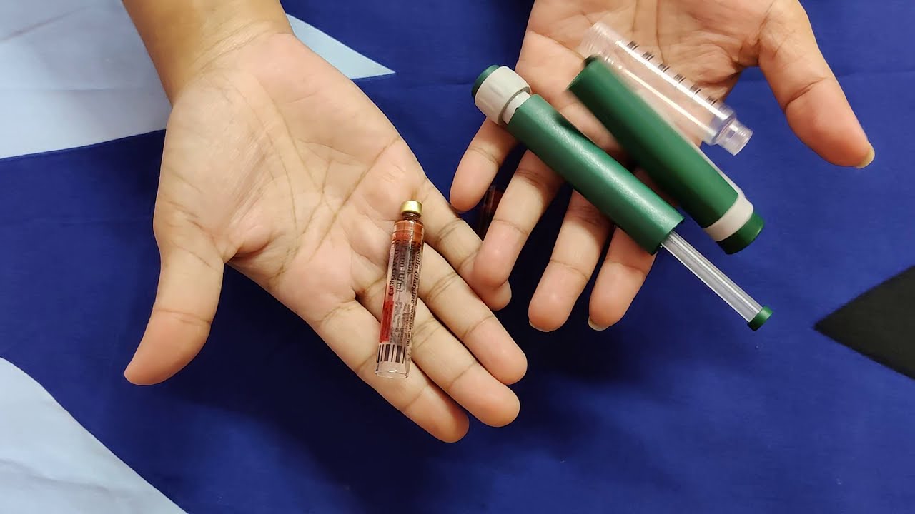 How to refill insulin pen with cartridge
