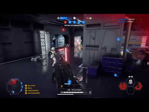 Star Wars Battlefront 2 Darth Vader on Death Star II Total Domination killstreak 16
