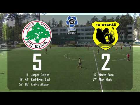 2. voor 2020: FC Elva II - FC Otepää 5:2 (3:1)