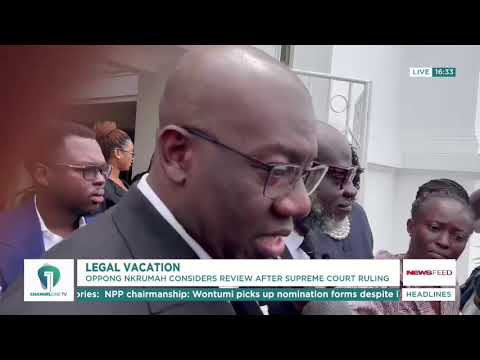 Legal Vacation Case: Oppong Nkrumah Awaits Certified Ruling