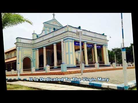 Shrine of Our Lady of Madhu one of the most sacred Catholic pilgrimage sites in Mannar, Sri Lanka