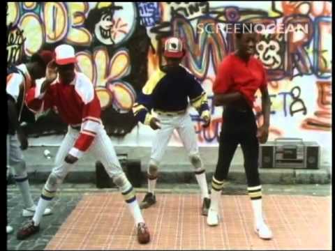 Body popping in Covent Garden (Bacchanal '84)