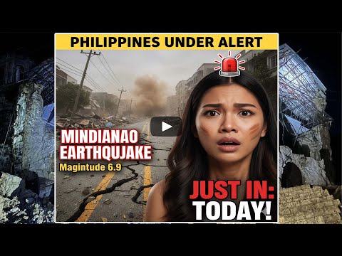 Earthquake in the Philippines wreaked havoc| Gempa berkekuatan 6,9 skala Richter mengguncang tanah.