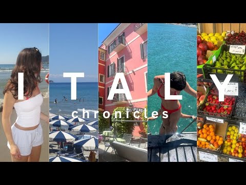 italy chronicles | exploring alassio, day trips, beach days & incredible food