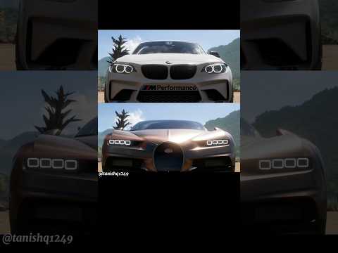 1300 hp BMW vs BUGATTI CHIRON 😈😈 #bugatti #bmw #shortsfeed